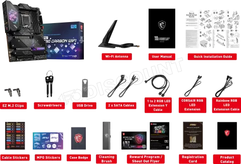 Photo de Carte Mère MSI MPG Z690 Carbon WiFi DDR5 (Intel LGA 1700)
