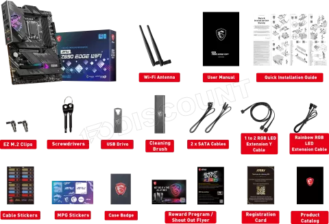 Photo de Carte Mère MSI MPG Z690 Edge WiFi DDR5 (Intel LGA 1700)