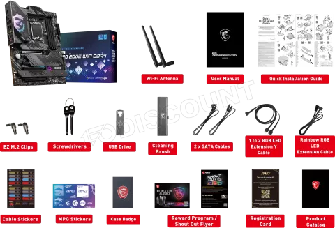 Photo de Carte Mère MSI MPG Z690 Edge WiFi (Intel LGA 1700)