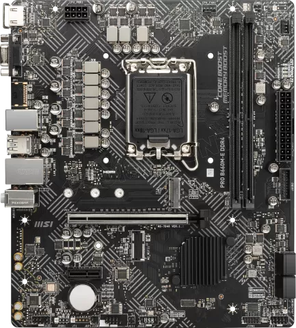 Photo de Carte Mère MSI Pro B660M-E (Intel LGA 1700) Micro ATX