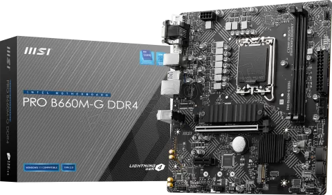 Photo de Carte Mère MSI Pro B660M-G (Intel LGA 1700) Micro ATX