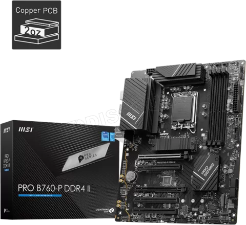 Photo de Carte Mère MSI Pro B760-P II DDR4 (Intel LGA 1700)