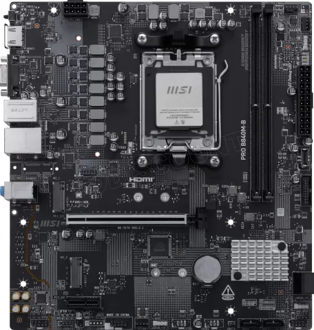 Photo de Carte Mère MSI Pro B840M-B (AM5) Micro ATX