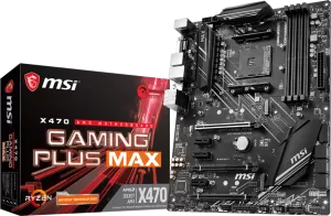 Photo de Carte Mère MSI X470 Gaming Plus Max (AM4)