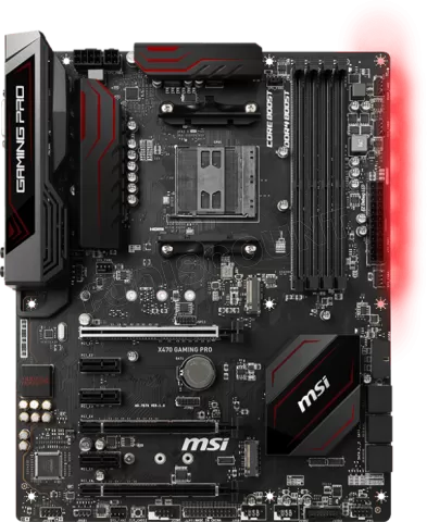 Photo de Carte Mère MSI X470 Gaming Pro (AM4)