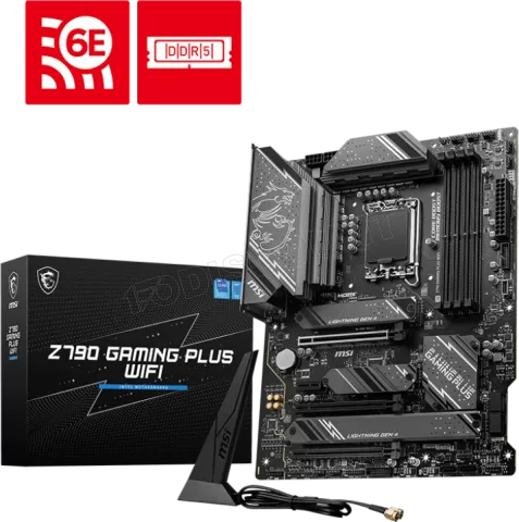 Photo de Carte Mère MSI Z790 Gaming Plus WiFi DDR5 (Intel LGA 1700)