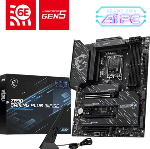 Photo de Carte Mère MSI Z890 Gaming Plus WiFi6E (Intel LGA 1851)