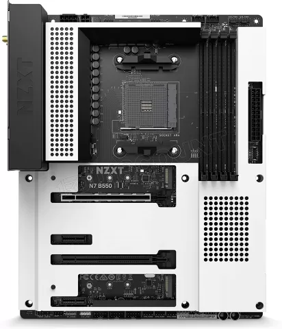 Photo de Carte Mère NZXT N7 B550 (AMD AM4) (Noir/Blanc)