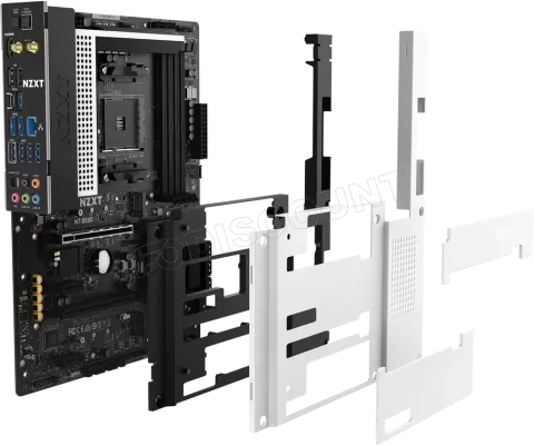 Photo de Carte Mère NZXT N7 B550 (AMD AM4) (Noir/Blanc)