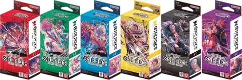 Photo de Carte One Piece : Deck Debutant (Fr) (Pack de 6)