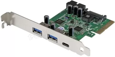 Photo de Carte PCI-Express Startech USB 3.1 - 2x ports Type A + 1x port Type C + 2x ports internes