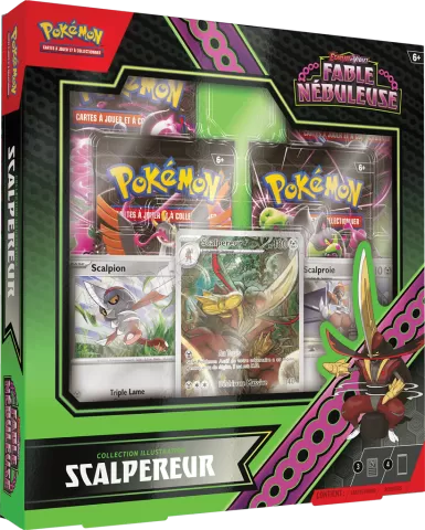 Photo de Carte Pokemon : Coffret Illustration Scalpereur (Fr)