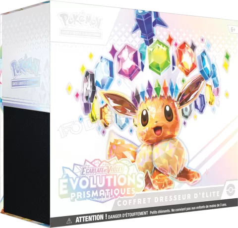 Photo de Carte Pokemon : EV8.5 Coffret Dresseur d'Elite Evolutions Prismatiques (Fr)