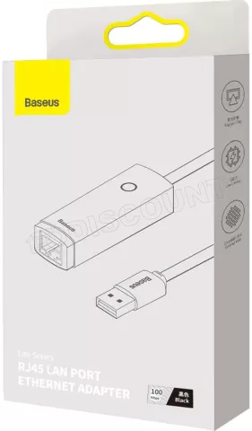 Photo de Carte  Réseau Baseus Lite USB 2.0 vers RJ45