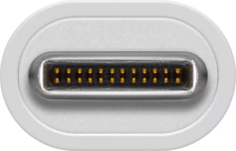 Photo de Carte Réseau Goobay USB Type C vers RJ45 Gigabit (Blanc)