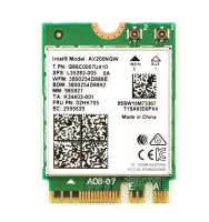 Photo de Carte Réseau M.2 Type 2230 Intel WiFi Wi-Fi 6 AX200 + Bluetooth 5.0