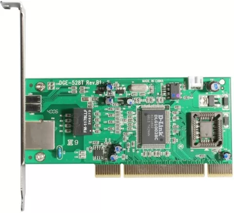Photo de Carte Réseau PCI D-Link DGE-528T Gigabit 10/100/1000 Mbits
