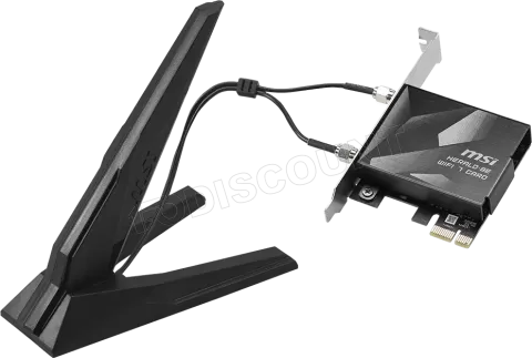 Photo de Carte Réseau PCIe WiFi 7 MSI Herald (BE9400)