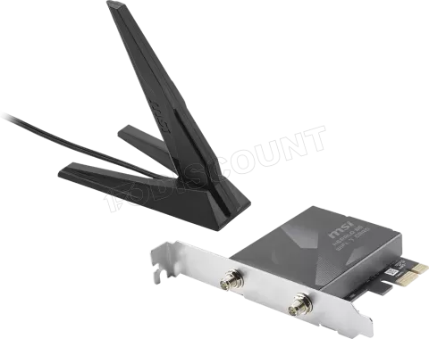 Photo de Carte Réseau PCIe WiFi 7 MSI Herald (BE9400)