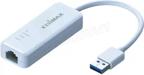 Photo de Carte Réseau USB 3.0 Edimax EU-4306 10/100/1000 Mbits
