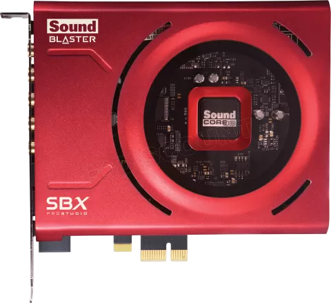 Photo de Carte son Creative Sound Blaster Z SE (Rouge)