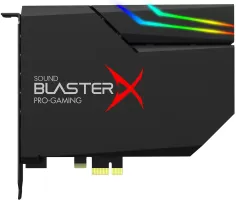 Photo de Carte son Creative Sound BlasterX AE-5 Plus RGB - PCIe
