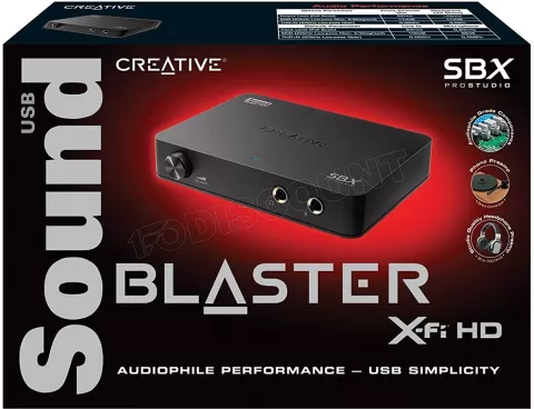 Photo de Carte son externe Creative Sound Blaster X-FI HD USB