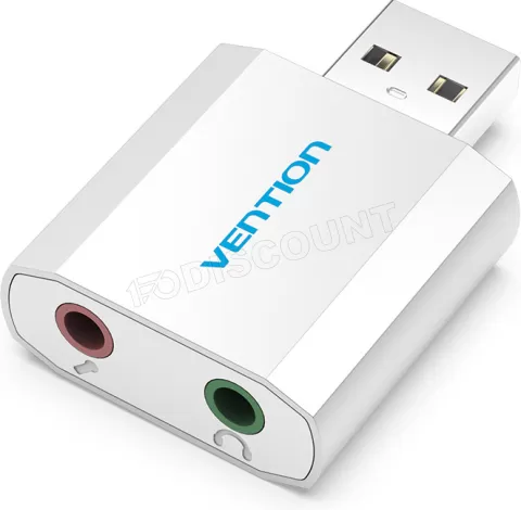 Photo de Carte son externe USB Vention (Argent)