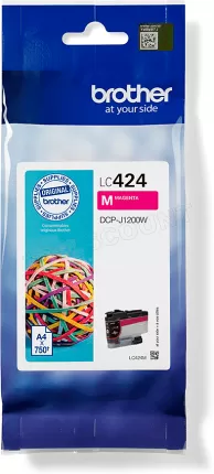 Photo de Cartouche d'encre Brother LC-424 (Magenta)
