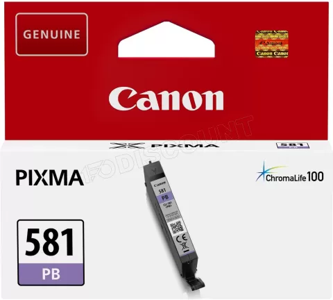 Photo de Cartouche d'encre Canon CLI-581PB (Bleu Photo)