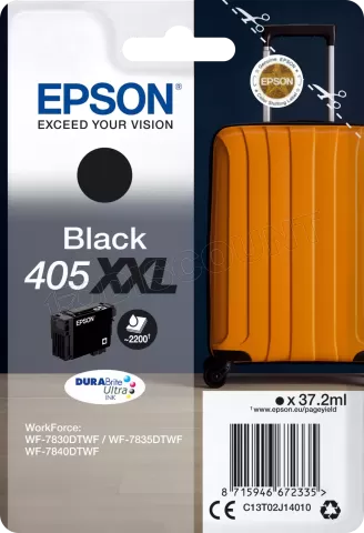 Photo de Cartouche d'encre Epson DuraBrite Ultra Valise 405 XXL (Noir)