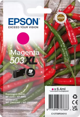 Photo de Cartouche d'encre Epson Piments 503 XL (Magenta)