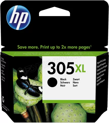 Cartouche d'encre HP 305 XL (Noir) à prix bas