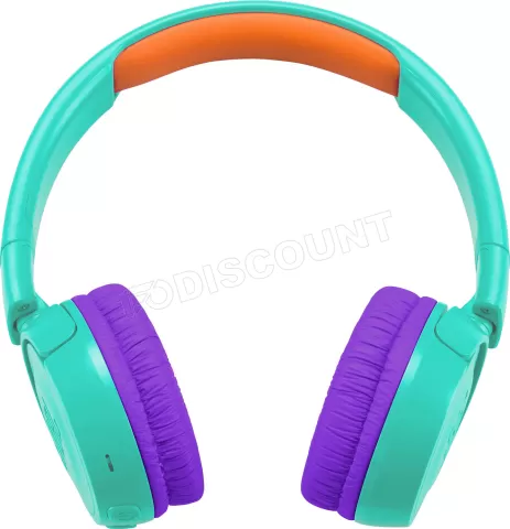 Photo de Casque Bluetooth pour Enfants JBL JR300BT (Bleu/Violet)