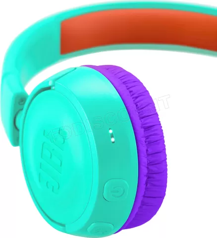 Casque Bluetooth pour Enfants JBL JR300BT (Bleu/Violet) à prix bas