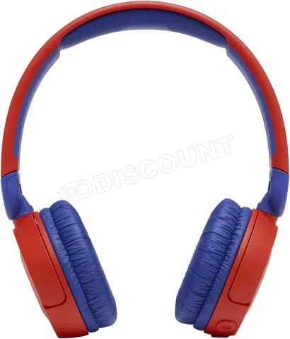 Photo de Casque Bluetooth pour Enfants JBL JR310BT (Rouge/Bleu)