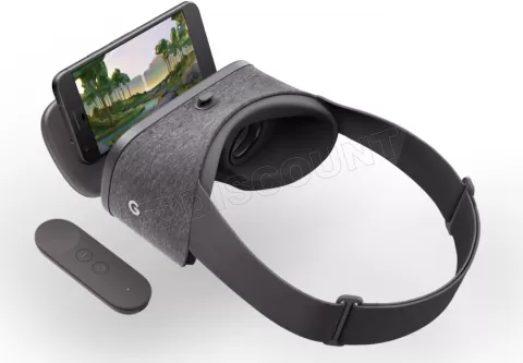 Photo de Casque de réalité virtuelle Google DayDream (Noir)