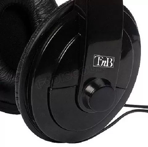 Photo de Casque filaire T'nB TV (Noir)