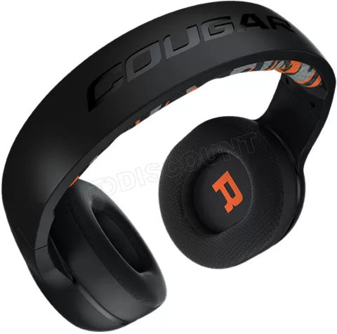 Photo de Casque Gamer filaire Cougar Dive (Noir/Orange)