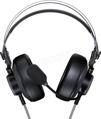 Photo de Casque Gamer filaire Cougar VM410 (Noir/Argent)