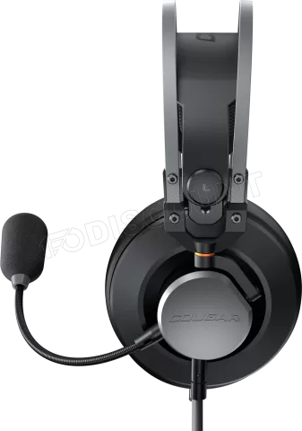 Photo de Casque Gamer filaire Cougar VM410 (Noir/Argent)