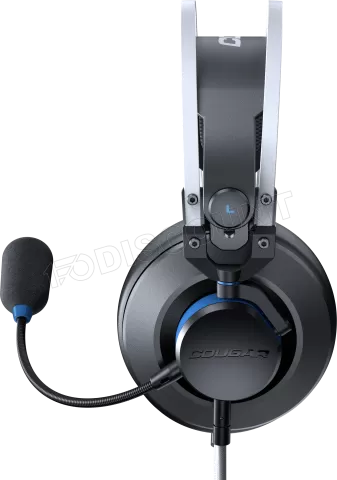 Photo de Casque Gamer filaire Cougar VM410 (Noir/Bleu)