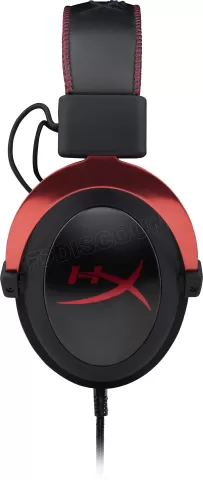 Photo de Casque Gamer filaire HyperX Cloud II Gaming Headset (Noir/Rouge)