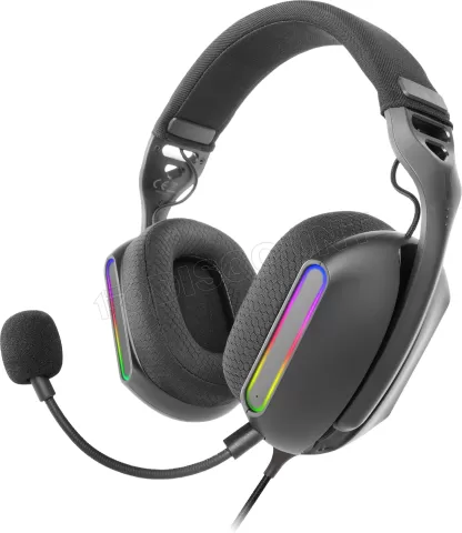 Photo de Casque Gamer filaire Mars Gaming MH-Pro RGB (Noir)