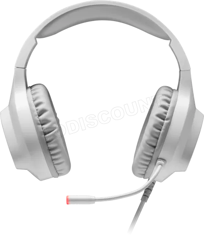 Photo de Casque Gamer filaire Mars Gaming MH222 RGB (Blanc)