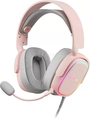 Photo de Casque Gamer filaire Mars Gaming MHAX RGB (Rose)