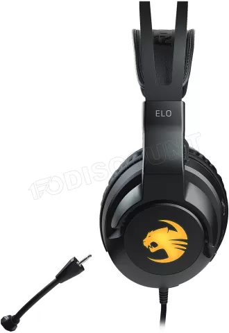 Photo de Casque Gamer filaire Roccat Elo 7.1 USB (Noir)