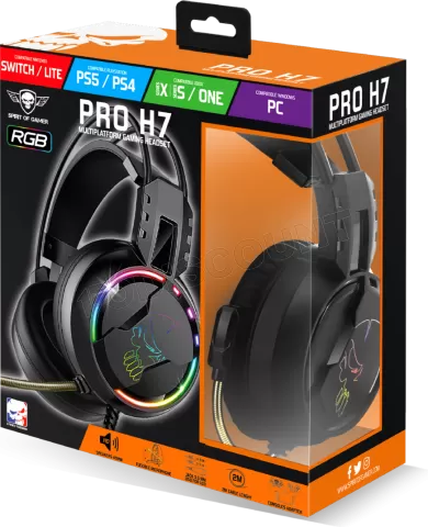 Casque micro SPIRIT of GAMER PRO-H8 Filaire Artic Casque micro SPIRIT of GAMER PRO-H8 Filaire Artic
