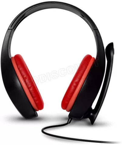 Photo de Casque Gamer filaire Spirit of Gamer Pro-NH5 pour Nintendo Switch (Noir/Rouge)