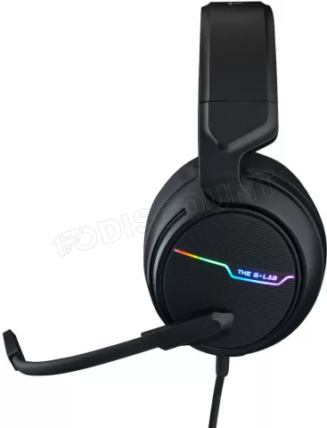 Casque Gamer sans fil Mars Gaming MHW 7.1 RGB noir